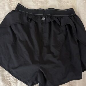 ALO Yoga Women's Athletic Black Shorts